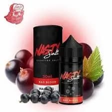 Bad Blood Nasty Salt E-Liquid: Immerse yourself in the rich and smooth flavor of ripe blackcurrants with every vape