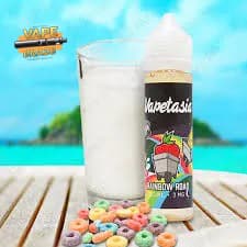 Vapetasia Rainbow Road E-Liquid: A whimsical blend of cereal and mixed fruit flavors in every vape
