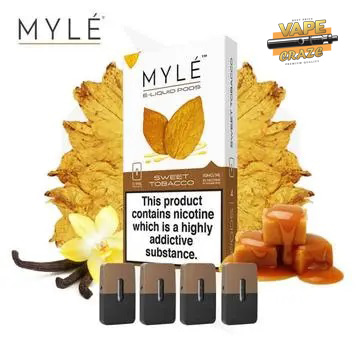 MYLE Pod Sweet Tobacco: A burst of mellow tobacco goodness with a hint of sweetness in every puff