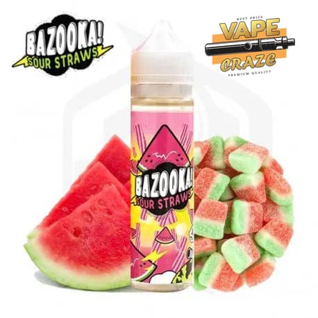 Bazooka Watermelon Vape: Savor the unique and mouthwatering taste of this e-juice"