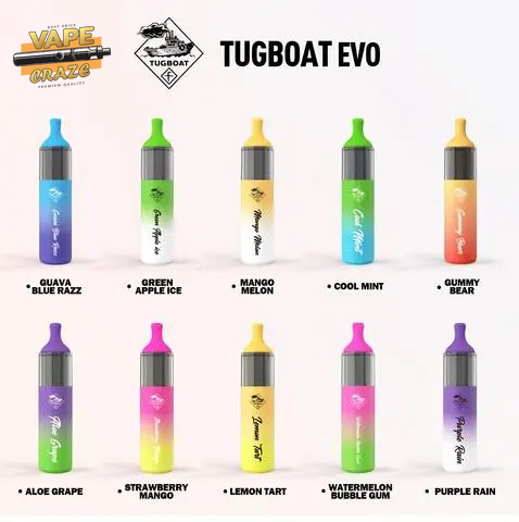 Tugboat EVO Vape with 4500 Puffs: A consistent and satisfying experience