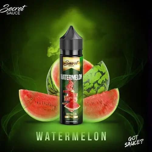 WATERMELON BY SECRET SAUCE: A must-try for those who love fruity and refreshing e-liquids