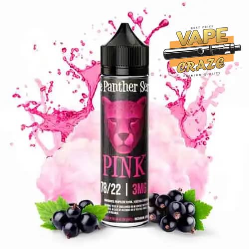 Pink Panther 60ML By Dr Vapes: A burst of curiosity and flavor in your vape