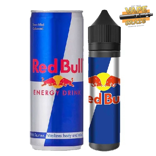Red Bull E Juice 60ml: A vape flavor inspired by the energizing taste of Red Bull