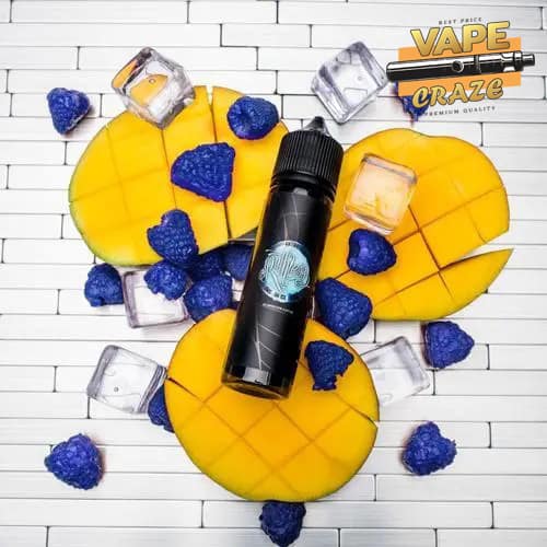 Ruthless Antidote On Ice: Experience the exquisite blend of mango, blue raspberry, and menthol flavors in Ruthless Antidote On Ice e-juice