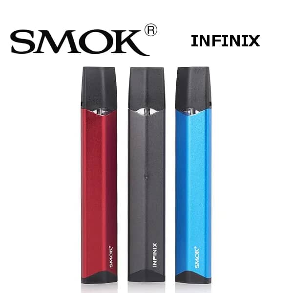 "SMOK Infinix Pod Kit: Lightweight and pocket-friendly for on-the-go vaping