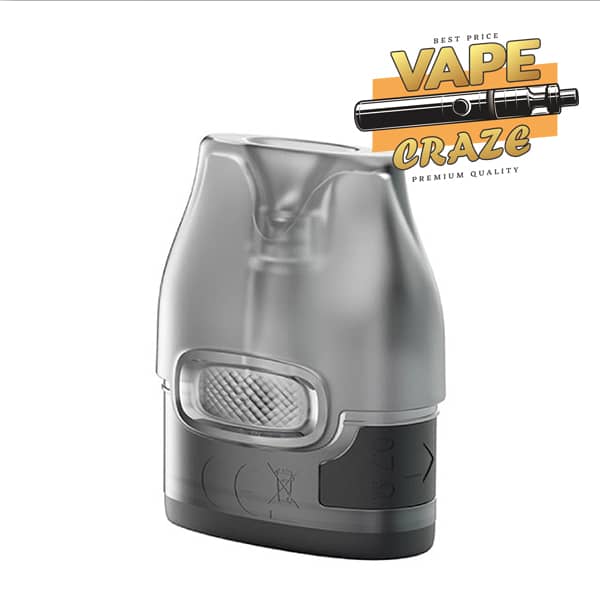 "VOOPOO VMATE V2 EMPTY POD CARTRIDGE: Transparent for easy e-liquid level checking"