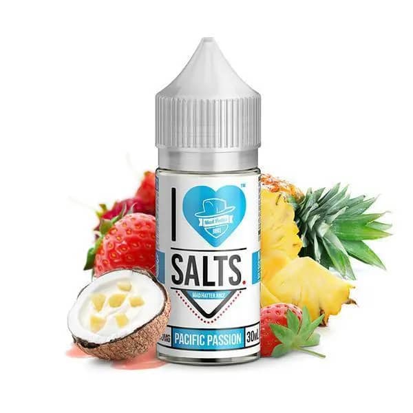 I LOVE SALT Pacific Passion: A perfect blend of tropical fruit flavors for a satisfying and refreshing vaping experience