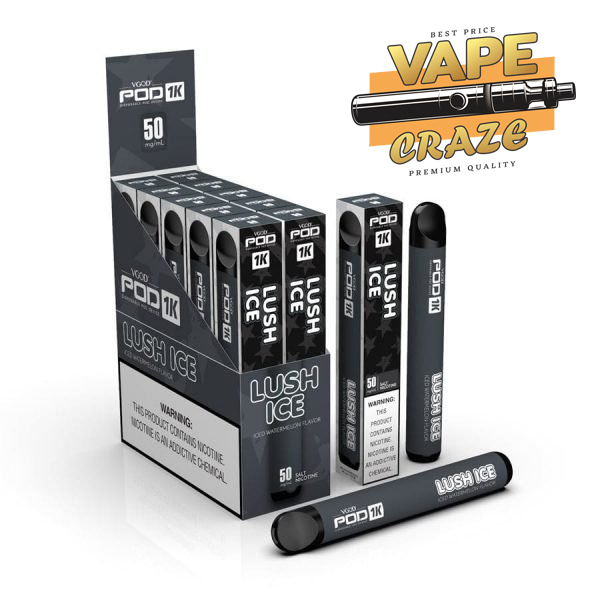 VGOD POD 1K: Reliable and durable disposable pod for a satisfying vape"