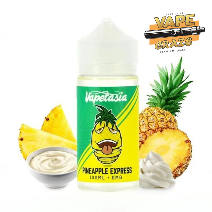 Pineapple Flavored E-Liquid: A vape juice that captures the essence of ripe pineapples"
