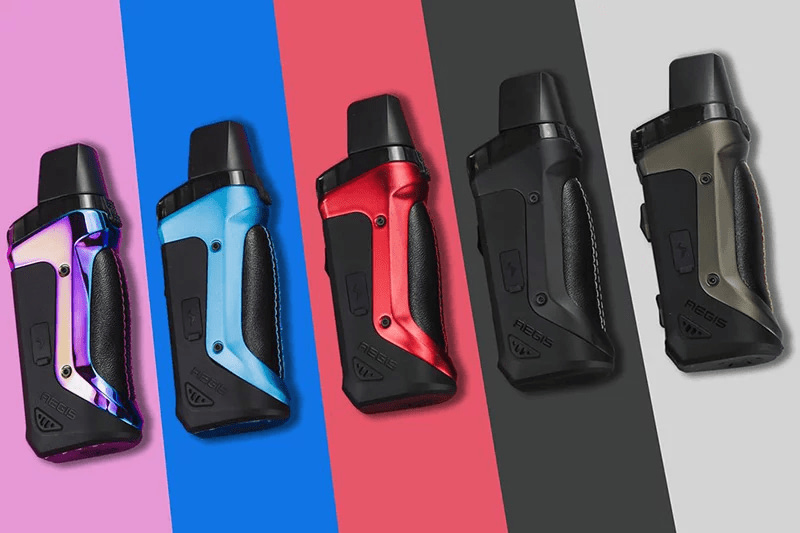 "GEEKVAPE AEGIS BOOST Kit: Adjustable wattage for a personalized vaping experience"