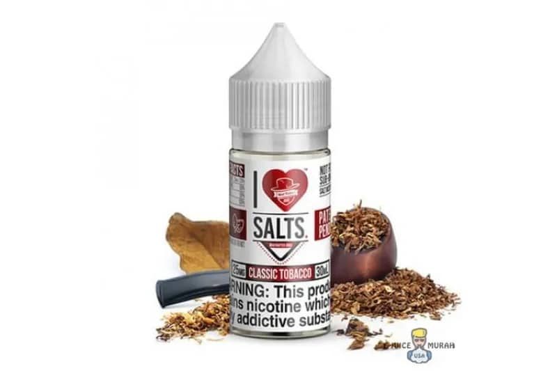 I LOVE SALT Classic Tobacco: Enjoy the delightful and timeless taste of I LOVE SALT Classic Tobacco