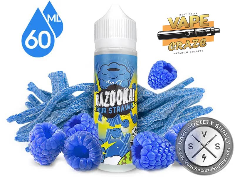 Blueberry Candy Vape Adventure: Enjoy the delightful and nostalgic taste of Bazooka Blueberry"