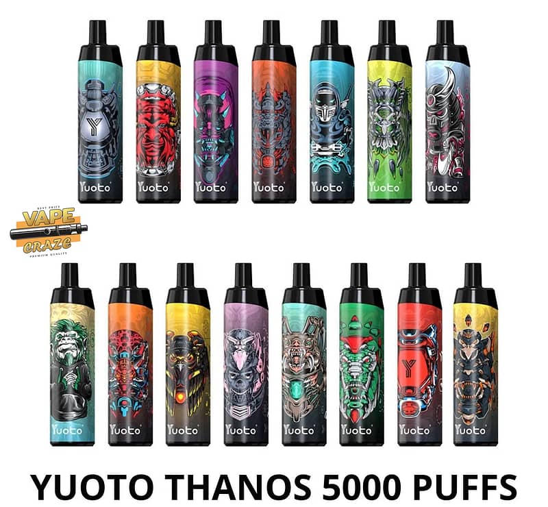 Yuoto Thanos Disposable Vape: Unleash 5000 Puffs of Flavo