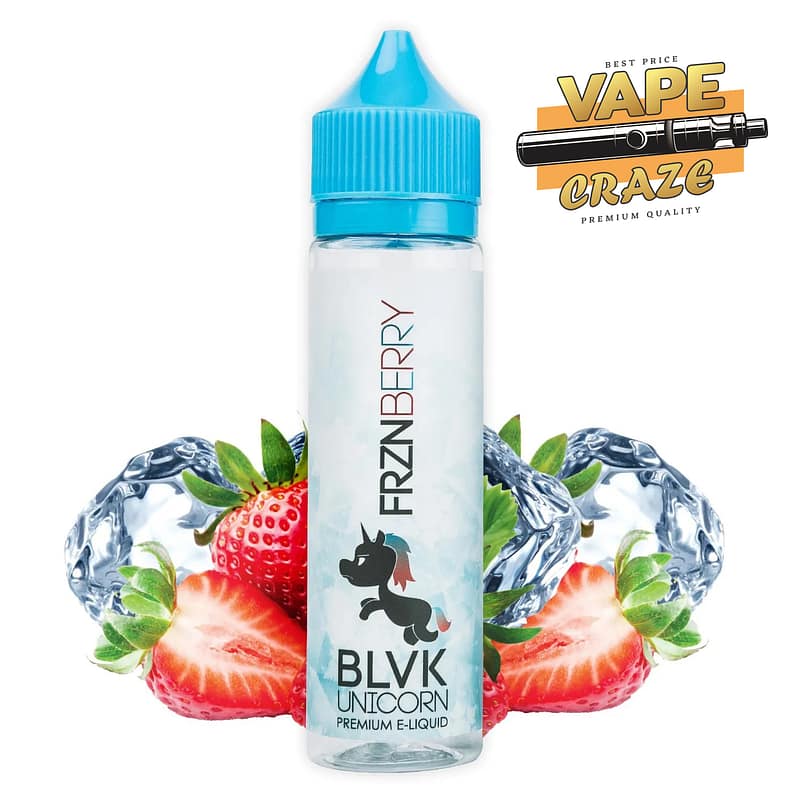 BLVK FRZN Berry E-Liquid: A chilling burst of frozen berry flavor in every vape