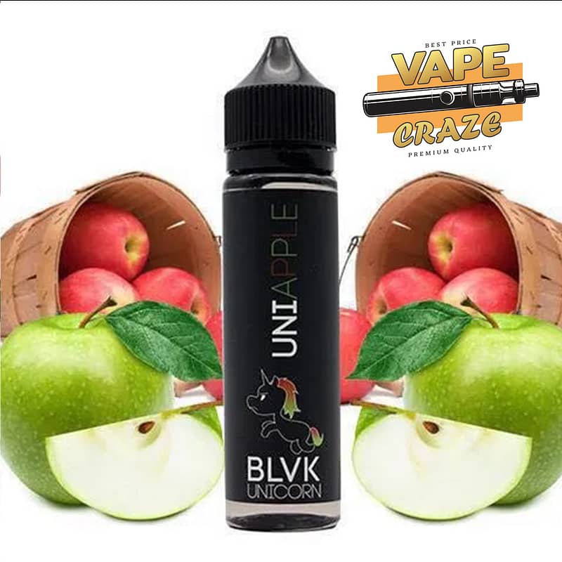 Fruit-Infused Disposable Delight: Immerse yourself in the delightful world of BLVK UNI Apple