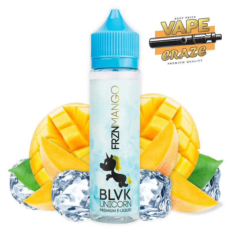 BLVK FRZN Mango Vape: Savor the unique and invigorating taste of this frosty e-juic