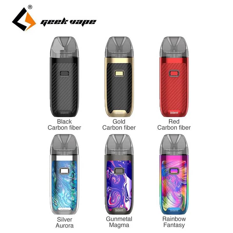 "GEEKVAPE BIDENT Pod System Starter Kit: Adjustable airflow for a personalized vaping experience"