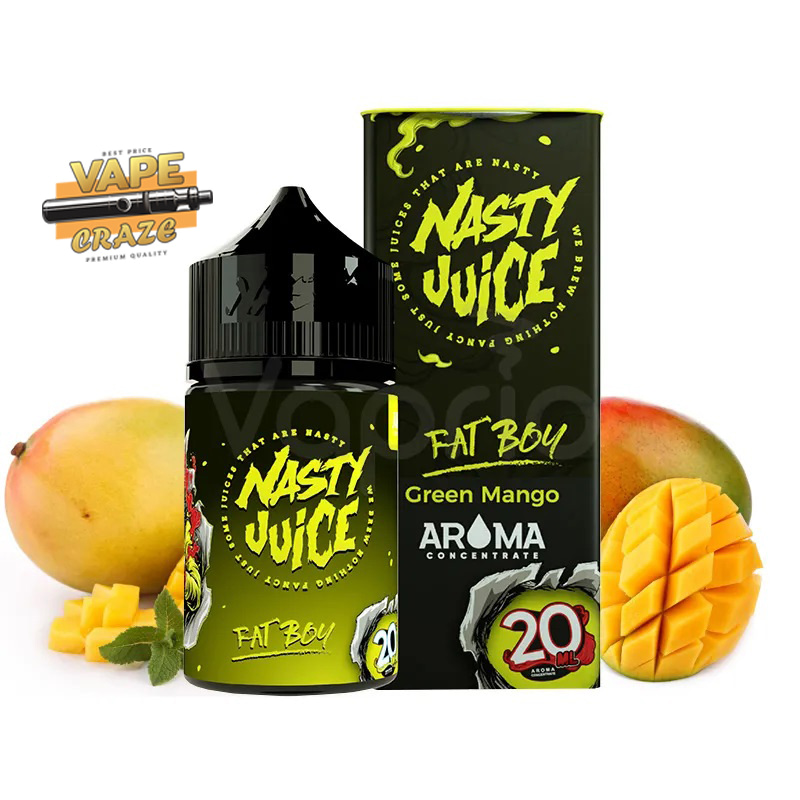 NASTY Fat Boy 60ML: A bold blend of tropical mango and citrus.
