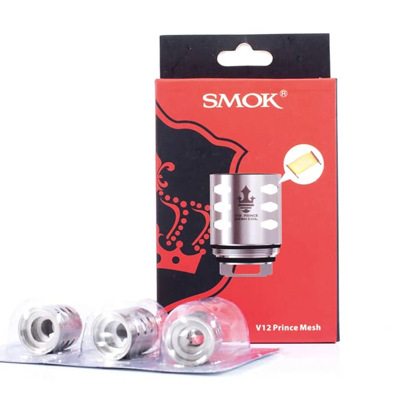 SMOK V12 Prince Mesh Coil: Elevate your vaping experience with this advanced mesh coil design