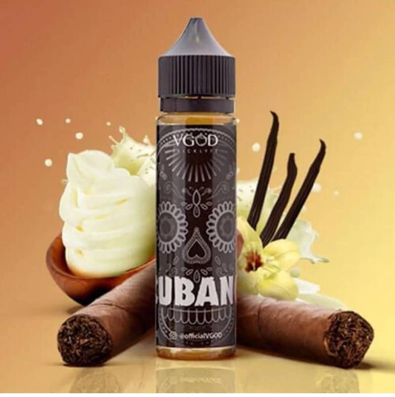 VGOD Cubano 60ML: Elevate your vaping with the perfect blend of tobacco and creamy flavors