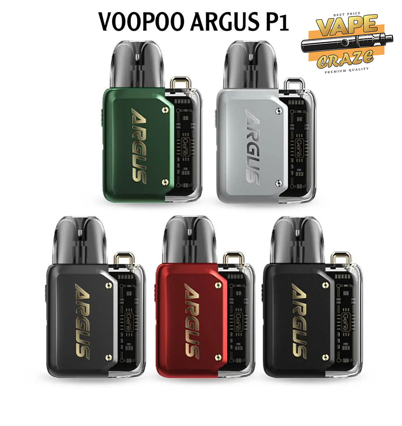 VOOPOO Argus P1 Pod Kit: Quick and easy pod installation for hassle-free setup"